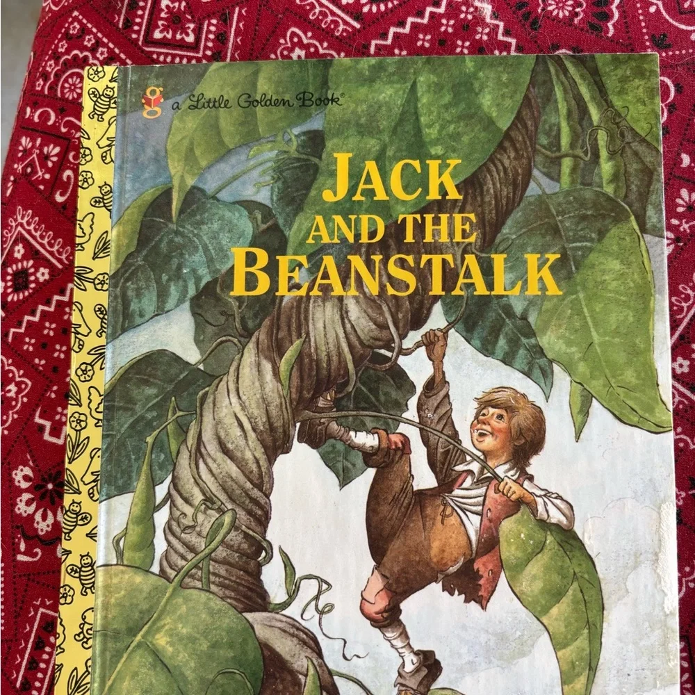 Jack & the Beanstalk Rumpelstiltskin Little Golden Books Chick-fil-A Series